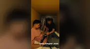Asian couple