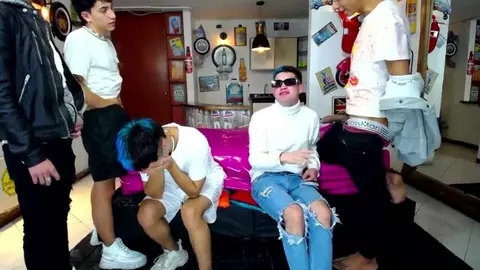 sexy twinks group camboys fuck sex porn show cam