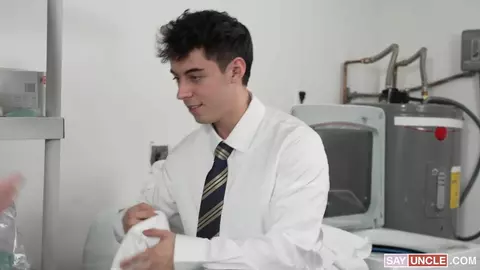 Sniffing The Sacred Undergarments | Alan Apollo, Caden Dior