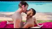 sex hot couple friends lovers poolside austin