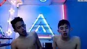Coppia di twink innamorati in cam