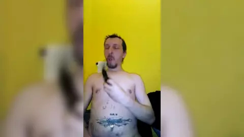 Il mio allenamento alle pompe e orgasmo