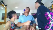Show porno de grupo de twinks latinos muy calientes