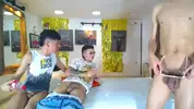Porno-Gruppenorgie mit latino Camboys 2