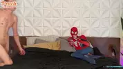 Trío porno en orgía con Jacob, Harley y Spide