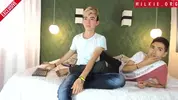 Casal de twinks quentes na cam