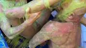Flipfuck mit Slime und Gunge