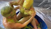 Flipfuck mit Slime und Gunge