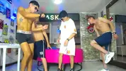 Show porno sexy de twinks latinos G4Mens en grupo