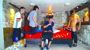 Camboys latinos calientes goldenjoi en show de grupo