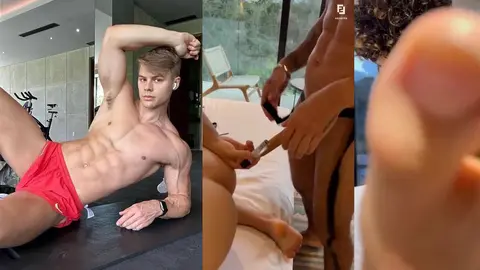 Ich wichse und blase ihm und er nimmt mich mit dem Strap-On ran