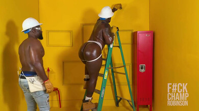 Champ Robison x DaddyBlack - polvo caliente entre daddies