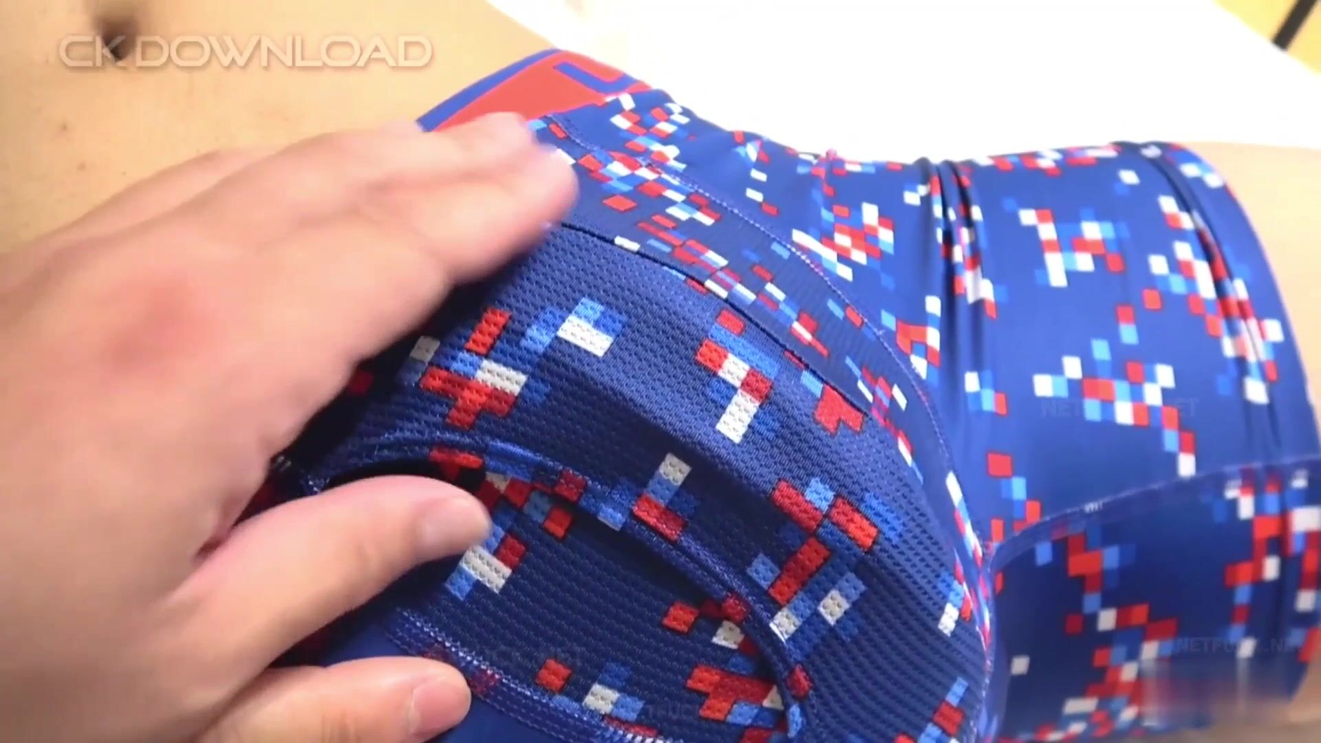 A muscular straight guy