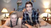 coppia di amici twink JacobHarley in show di sesso in cam