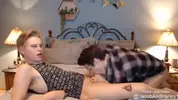 coppia di amici twink JacobHarley in show di sesso in cam