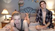 coppia di amici twink JacobHarley in show di sesso in cam