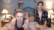 coppia di amici twink JacobHarley in show di sesso in cam