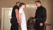 Rudolf, Honza y Martin – seguridad del aeropuerto bien caliente
