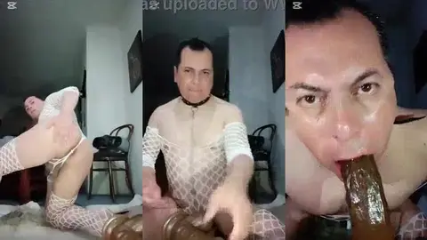 Ich benutze meinen Dildo