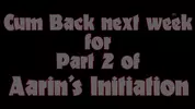 L'iniziazione di Aarin Pt 1