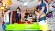 Heiße Gruppen-Camshow mit Latin-Twinks