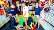 Show porno de groupe entre potes camboys latinos