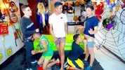Show porno de groupe entre potes camboys latinos