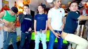 Show porno de groupe entre potes camboys latinos