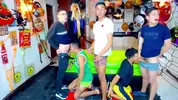 Show porno de groupe entre potes camboys latinos