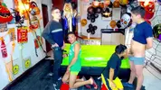 Show porno de groupe entre potes camboys latinos