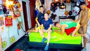 Show porno de groupe entre potes camboys latinos