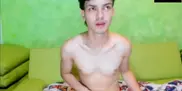 Heißer sexy Twink-Camboy-Paar-Show