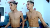 Coppia di twink latini camboy