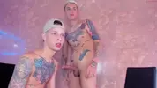 Pareja de twinks camboys Tattoxhot
