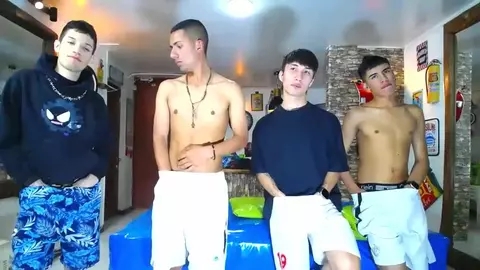 Orgie porno de camboys latinos bien chauds