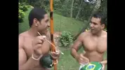 Bailarín hambriento de rabo