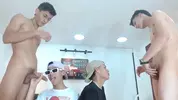 Show de cam de pareja de twinks - parte 2