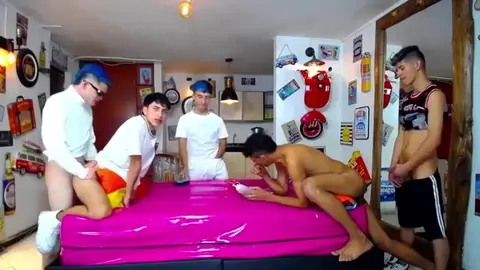 porn sexy group latin camboys show tube