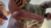 Rabo duro y apretado para un tío tatuado