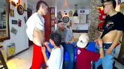 Orgía caliente en grupo con camboys
