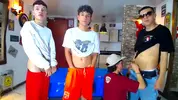 Orgía caliente en grupo con camboys