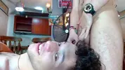 Orgía porno con twink camboy en show en vivo