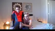 sexy hot couple boyfriends harley jacob