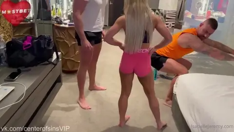 Prinal Instinct & another guy fuck fit kitty