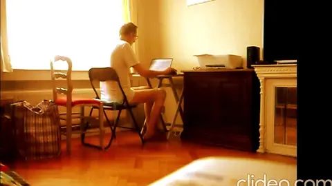 nude in my new appartment doing stupid things