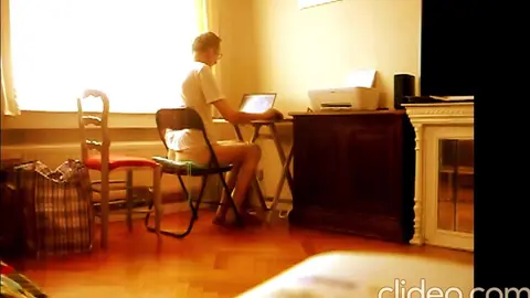 nude in my new appartment doing stupid things