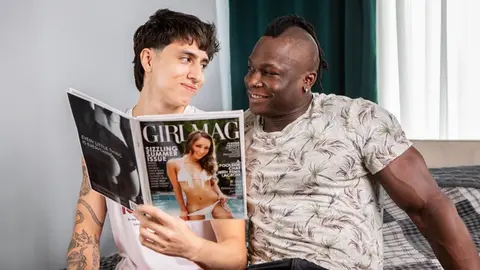 Angel Elias, Harrison Feels - Mec, est-ce que c'est un vrai magazine porno ?