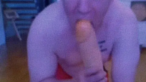 Faggot suck a big dildo