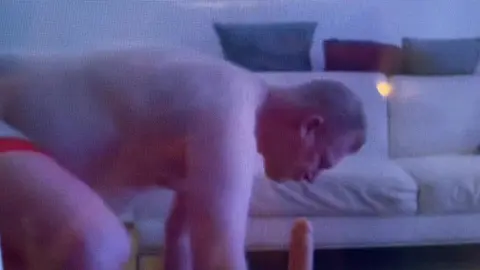 Sissy faggot lick her own sperm