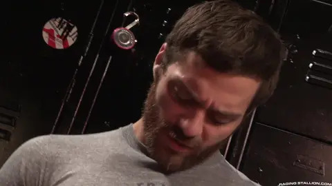 Hot sex in the locker room